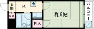 加藤ハイツ【3階】の間取り