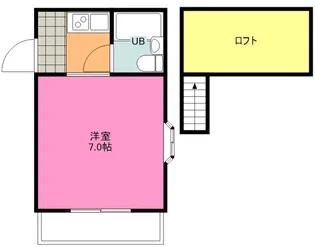 パレ苗間【1階】の間取り