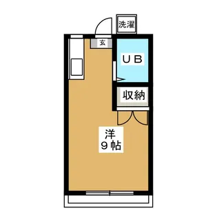 コーポ平塚【1階】の間取り