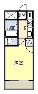オクトワール宮崎北【6階】の間取り