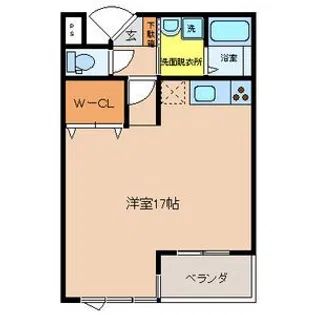 ビオス竹林【3階】の間取り