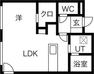 アネックス コウシン【2階】の間取り