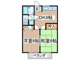 エレガンス関口第5の間取り
