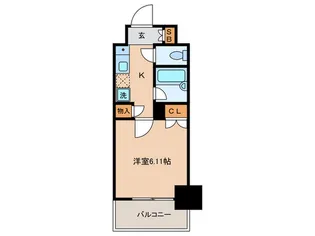 菱和パレス五反田西【7階】の間取り