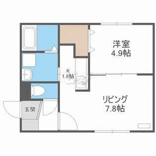 GRADO(グラード)【3階】の間取り