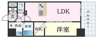 ソルメルディア神戸MJC【7階】の間取り