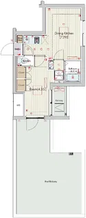 セリュークス西蒲田【5階】の間取り