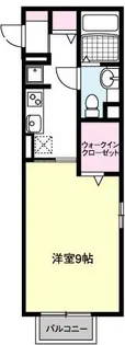 HODAKA Canal 15【2階】の間取り