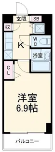 ドゥーエ浦安【2階】の間取り
