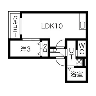 Warren juichiyaIII【3階】の間取り
