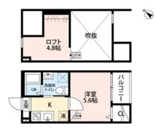 愛知県名古屋市緑区曽根1【アパート】の間取り
