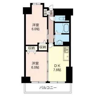 グランシャリオ【7階】の間取り