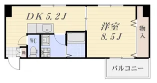 チセンビル【2階】の間取り