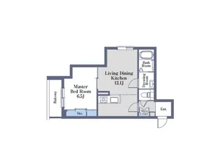 マストライフ西荻ANNEX【2階】の間取り