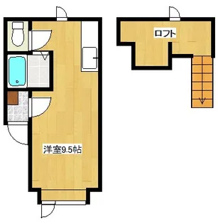 プチメゾンK【2階】の間取り