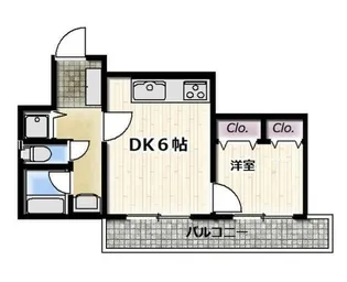 神奈川県横浜市南区大岡1【マンション】の間取り