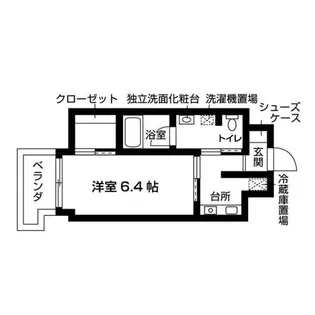エスト日比野【2階】の間取り