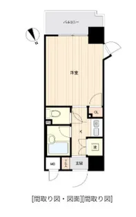 福岡県久留米市西町【マンション】の間取り