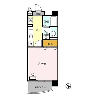 パレドールKonishi【5階】の間取り