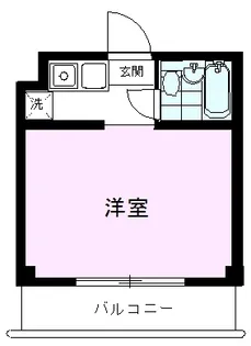 ミラドール生田【4階】の間取り