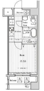 東京都台東区清川2【マンション】の間取り