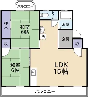 佐藤ハイツ【4階】の間取り