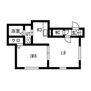CLAN MOANA (クランモアナ)【1階】の間取り