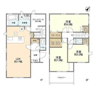 埼玉県志木市柏町6【一戸建】の間取り