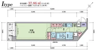 ドルチェ千歳船橋【6階】の間取り