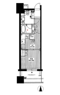 藤和シティホームズ恵比寿【2階】の間取り