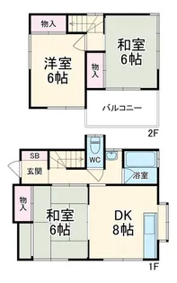 埼玉県所沢市小手指元町1【一戸建】の間取り