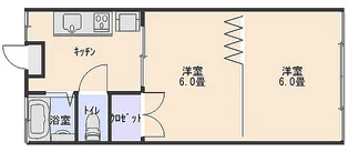パークサイドヴィレッジ【2階】の間取り