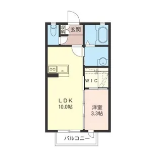 Hortensia【1階】の間取り