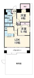エスポワール【1階】の間取り