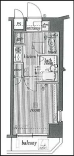 東京都中野区南台4【マンション】の間取り