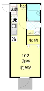 リーシュ・レーヴ【1階】の間取り