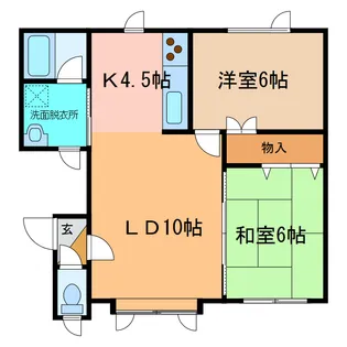 シドニー館【2階】の間取り