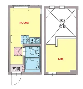 神奈川県横浜市保土ヶ谷区釜台町【アパート】の間取り