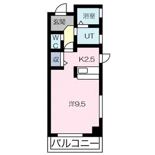 三向ハイツ今泉新町【4階】の間取り