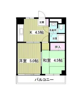 シティーホーム江戸川【3階】の間取り