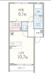 大阪府泉佐野市春日町【アパート】の間取り