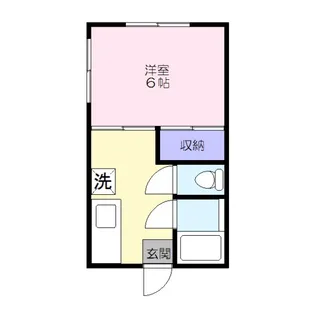 コーストライン井土ヶ谷【1階】の間取り