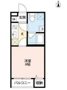 エルカーサ【2階】の間取り