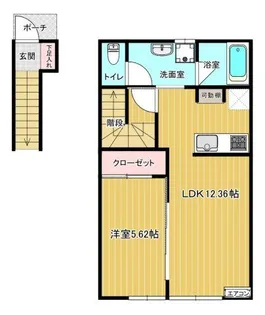 KISORA(キソラ)【2階】の間取り