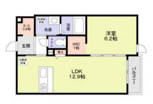 ヒンメルブラウ 野方【2階】の間取り