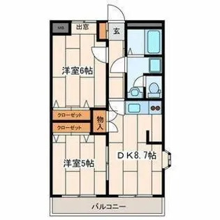 メゾン・ラフィール【3階】の間取り