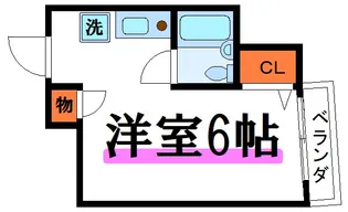 メゾン山崎【3階】の間取り