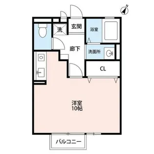 メゾン・ド・リンデン A【2階】の間取り