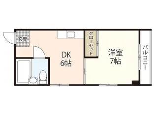 第三山本ビル【4階】の間取り