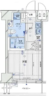 メインステージ両国駅前【5階】の間取り